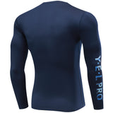 PEPEPEACOCK Men's Baselayer Long Sleeve T Shirts with Pocket