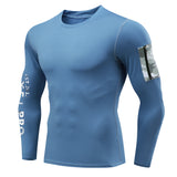PEPEPEACOCK Men's Baselayer Long Sleeve T Shirts with Pocket