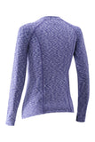 Nooz Women's Dry Fit Athletic Compression Long Sleeve Shirt, compression