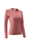 Nooz Women's Dry Fit Athletic Compression Long Sleeve Shirt, compression