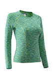 Nooz Women's Dry Fit Athletic Compression Long Sleeve Shirt, compression