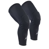 Nooz Compression Long Knee Sleeves w/ Honeycomb Padding