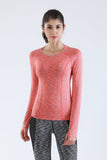 Nooz Women's Dry Fit Athletic Compression Long Sleeve Shirt
