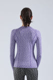 Nooz Women's Dry Fit Athletic Compression Long Sleeve Shirt