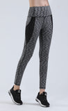NOOZ High Waisted Opaque Yoga Leggings with Side Pockets for Women