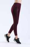NOOZ High Waisted Opaque Yoga Leggings with Side Pockets for Women