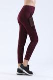NOOZ High Waisted Opaque Yoga Leggings with Side Pockets for Women