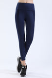 NOOZ High Waisted Opaque Yoga Leggings with Side Pockets for Women