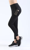 NOOZ High Waisted Opaque Yoga Leggings with Side Pockets for Women