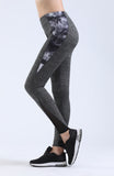 NOOZ High Waisted Opaque Yoga Leggings with Side Pockets for Women