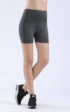 NOOZ High Waisted Opaque Shorts with Side Pockets for Women - Slim