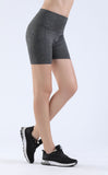 NOOZ High Waisted Opaque Shorts with Side Pockets for Women - Slim