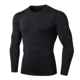 PEPEPEACOCK Men's Baselayer Long Sleeve T Shirts with Pocket