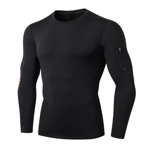 PEPEPEACOCK Men's Baselayer Long Sleeve T Shirts with Pocket