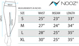 Nooz High Waisted SubZero Opaque Yoga Fleece Lined Thermal Leggings