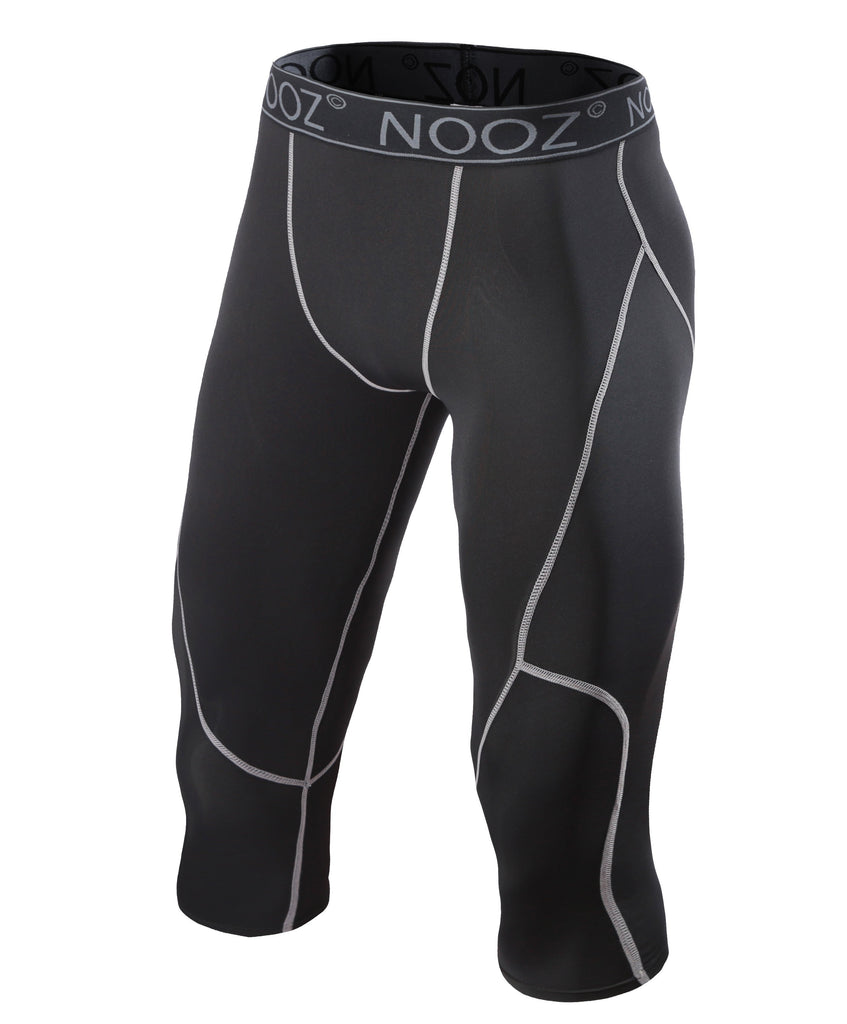 Nooz Men's Pro Compression 3/4 Legging Tights