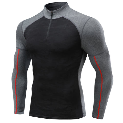 Men's Thermal SubZero Fleece Compression Long Sleeve Shirts
