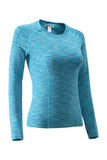 Nooz Women's Dry Fit Athletic Compression Long Sleeve Shirt, compression