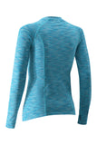 Nooz Women's Dry Fit Athletic Compression Long Sleeve Shirt, compression