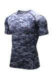 Men's Compression Short Sleeve V-Neck T-Shirt
