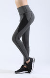 NOOZ High Waisted Opaque Yoga Leggings with Side Pockets for Women