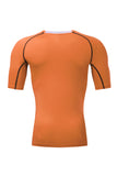 Men's Compression Short Sleeve V-Neck T-Shirt