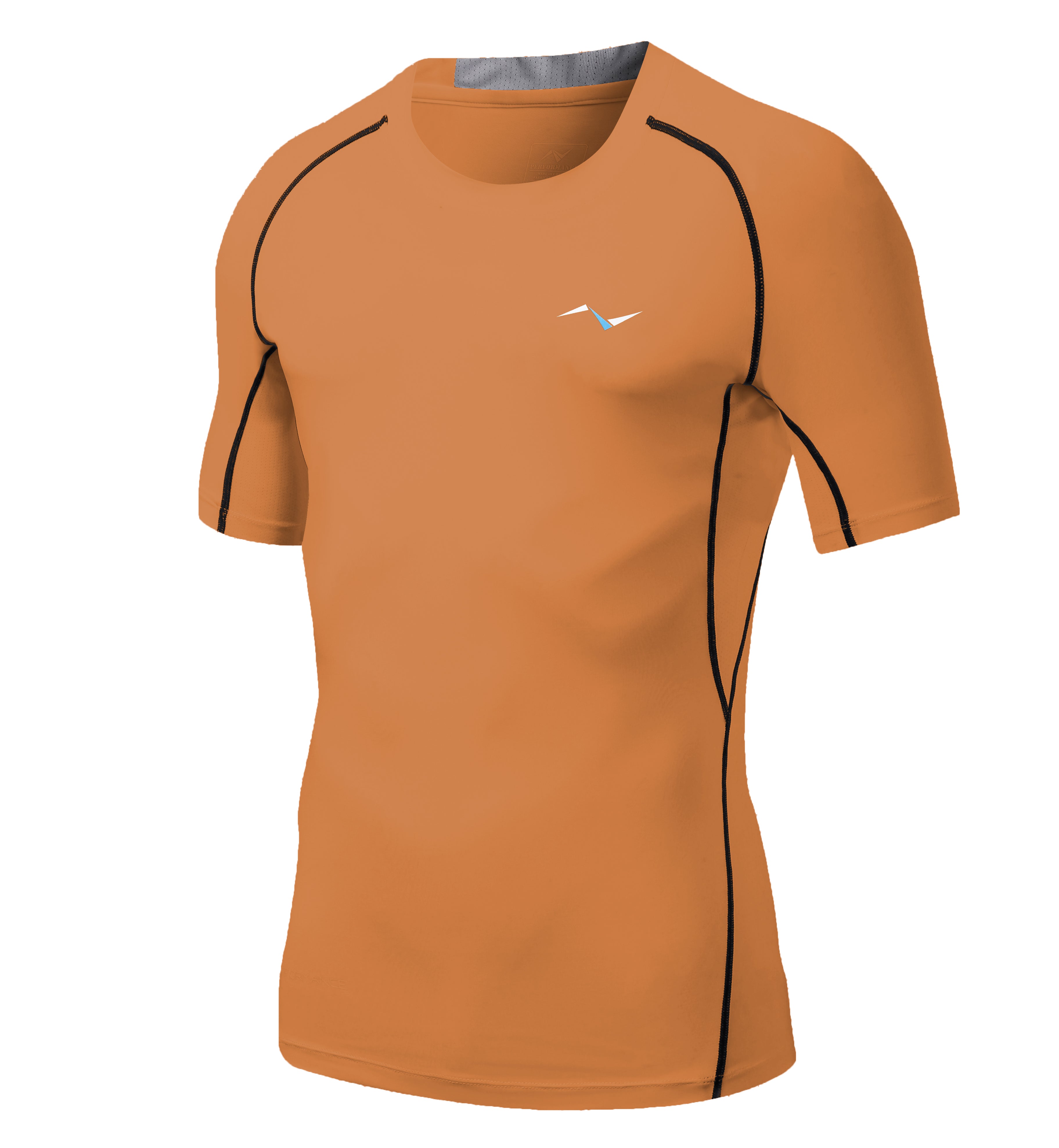 NOOZ Mens Compression Short Sleeve T-Shirt Active shirt Active