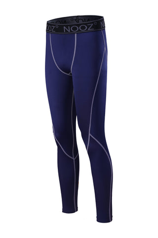 Men's Compression Baselayer Pants Running Tights Trousers with