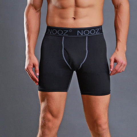 2PCS Men's Sports Gym Compression Shorts Quick Dry Short Tight