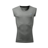 Men's Cool Dry Sleeveless Compression Tank Top Shirt, compression