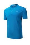 NOOZ Athletic Fit Short Sleeve Polo Golf Shirt, compression